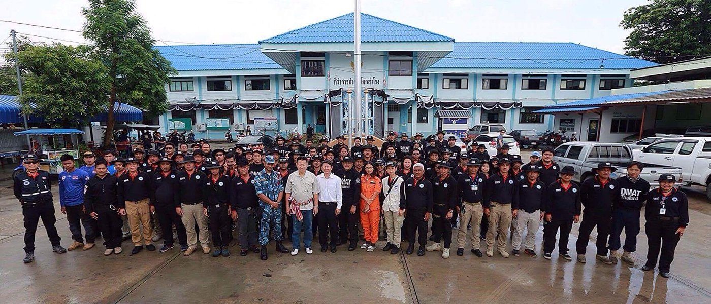 MDMRTA / IDRRC International Mock drill & Training Programme for ASEAN Countries  Rescue and Humanity in my red blood 